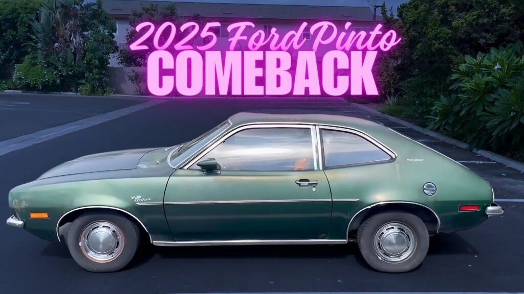 2025/2026 Ford Pinto Is Coming Back As Per Ford CEO Dal Motors